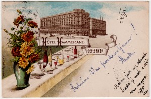 MUO-008745/275: Beč - Hotel Hammerand: razglednica
