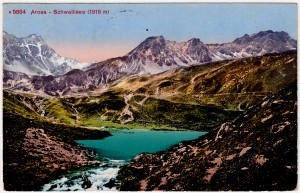 MUO-008745/369: Švicarska - Arosa; Schwellisee: razglednica