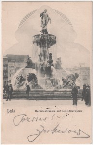 MUO-008745/638: Berlin - Herkulesbrunnen: razglednica