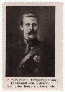 MUO-026174/13: S. K. K. Hoheit Erzherzog Franz Ferdinand von Osterreich: poštanska marka