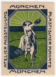 MUO-026120/01: Atelier ausstellung plastischer plakate München: poštanska marka