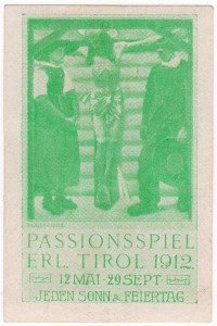 MUO-026133/04: Passionsspiel erl. Tirol 1912.: poštanska marka
