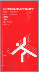 MUO-018217/10: Univerzijada '87 Zagreb Jugoslavija gimnastika pravila: brošura