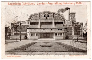 MUO-034187: Njemačka - Nürnberg; Bajerska jubilarna izložba: razglednica