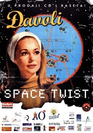 MUO-052593: Đavoli- Space Twist: plakat