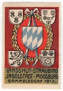 MUO-026365: Landshut-Straubing Ingolstadt-Moosburg Gammelsdorf 1913.: marka