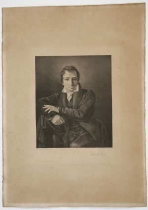 MUO-025360/02: Portret Heinrich Heinea: grafički otisak