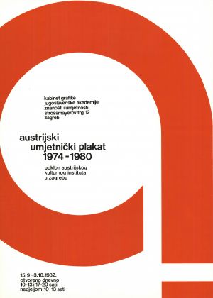 MUO-045796: Austrijski umjetnički plakat 1974 -1980: plakat