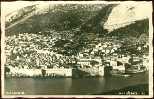 MUO-040811: Dubrovnik - Panorama s mora: razglednica