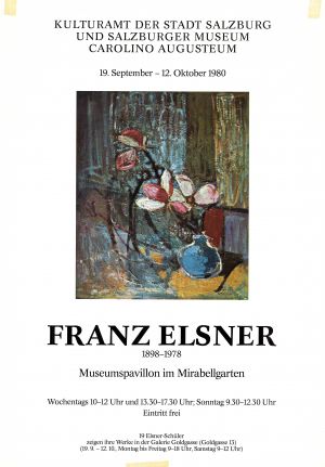 MUO-021977: FRANZ ELSNER 1898-1978: plakat