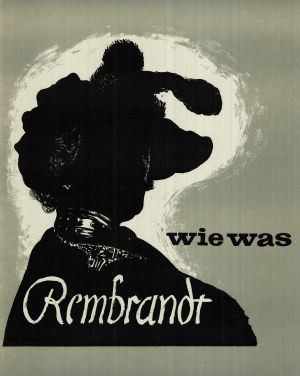 MUO-022262: wie was Rembrandt: plakat