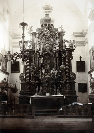 MUO-044557/318: Sveti Leonard - glavni oltar: fotografija