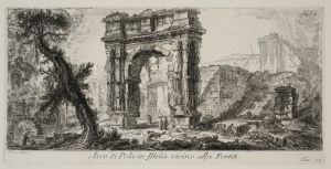 MUO-048467/24: Arco di Pola in Istria vicino alla Porta: grafika