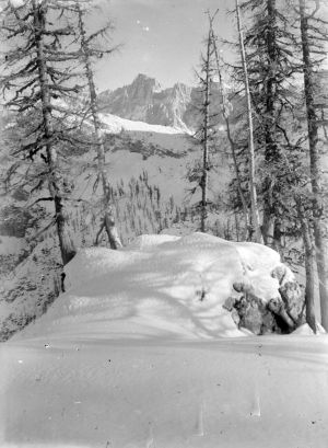 MUO-051233: Julijske Alpe pod snijegom: negativ