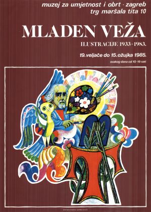 MUO-022571: Mladen Veža ilustracije 1933-1983: plakat