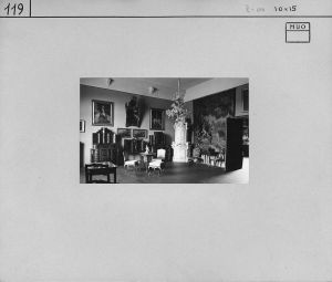 FOTO-00119: stalni postav MUO (1931.); barokna soba