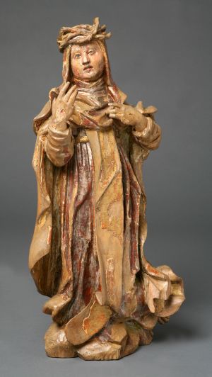 MUO-002776: Sv. Katarina Sienska: kip
