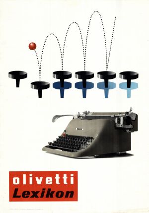 MUO-011024: Olivetti Lexikon: plakat