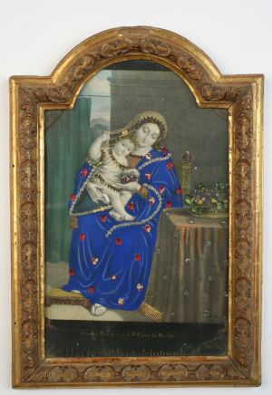 MUO-004603: Majka Božja s Isusom: posvetna slika