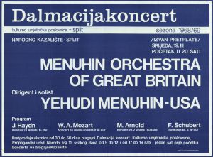 MUO-027347: Menuhin orchestra of Great Britain: plakat