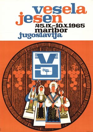 MUO-027199: Vesela jesen, Maribor 1965.: plakat