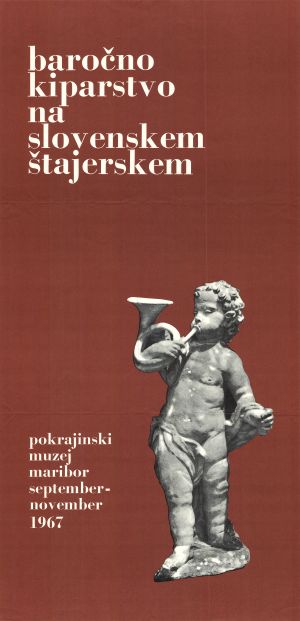 MUO-027052: baročno kiparstvo na slovenskem štajerskem: plakat