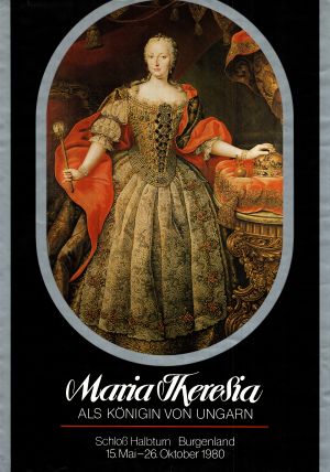 MUO-022393: Maria Theresia als Königin von Ungarn: plakat
