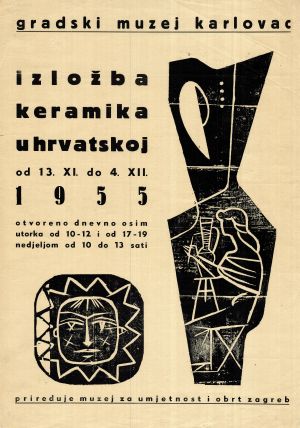 MUO-011039: Keramika u Hrvatskoj: plakat