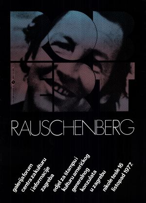 MUO-020591: Robert Rauschenberg: plakat