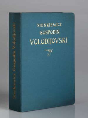 MUO-006165/14: Sienkiewicz: Gospodin Volodijovski: korice knjige