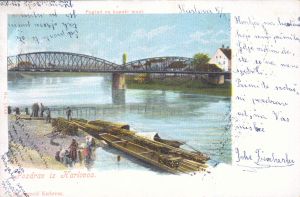 MUO-033027: Karlovac - Kupski most: razglednica