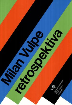 MUO-045745/02: Milan Vulpe - retrospektiva: plakat