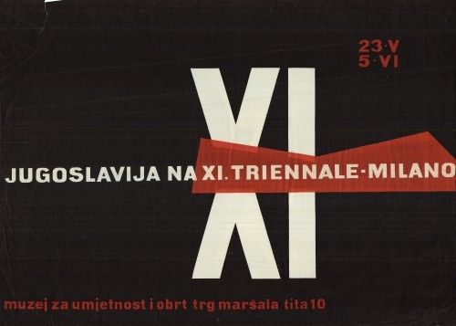 MUO-010979/01: Jugoslavija na XI. triennalu: plakat