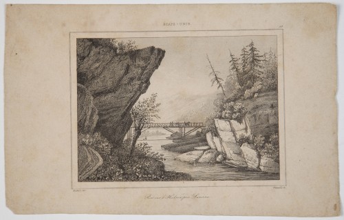 MUO-058189: Pont sur l'Hudson pres Luzerne: grafika