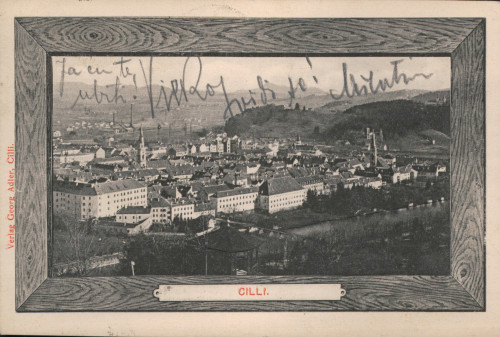 MUO-033486: Slovenija - Celje; Panorama: razglednica