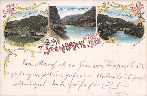 MUO-033744: Slovenija - Zidani Most; Panoramske sličice: razglednica