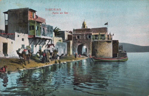 MUO-013346/165: Bliski istok - Tiberias: razglednica