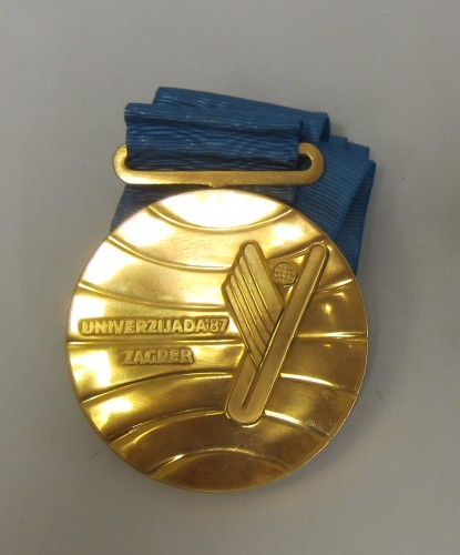 MUO-018210/03: Zlatna medalja Univerzijada 87: medalja