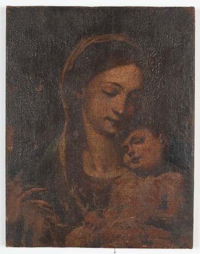 MUO-025450: Bogorodica s djetetom: slika