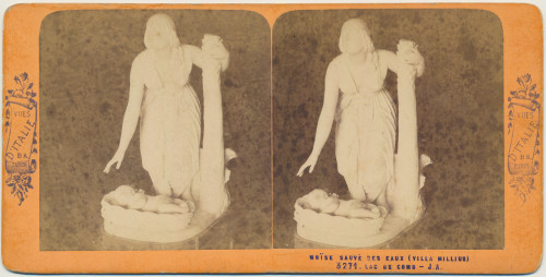 MUO-009383/08: Italija - Skulptura "Mojsije spašen iz vode": fotografija