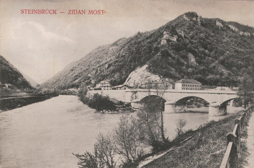 MUO-033727: Slovenija - Zidani Most; Most: razglednica