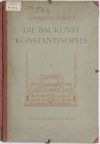 LIB-000397: Die Baukunst Konstatinopels.