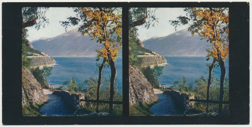 MUO-034145/06: Italija - Lago di Garda; Limone: stereoskopska fotografija
