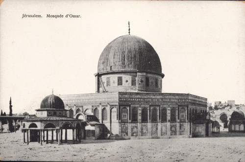 MUO-013346/148a: Izrael - Jeruzalem; Omarova džamija: razglednica