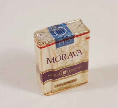 MUO-057741: Morava filter: kutija cigareta