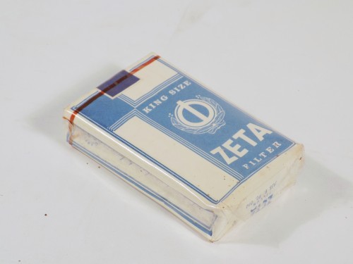MUO-057765: Zeta filter king size: kutija cigareta
