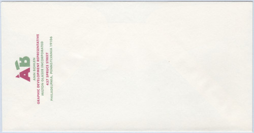 MUO-060300/01: ANN BOHLEN: poštanska omotnica