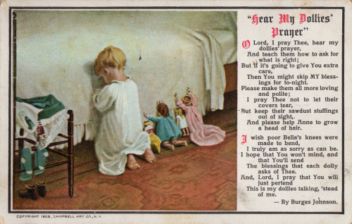 MUO-060172/53: Hear My Dollies' Prayer: dopisnica