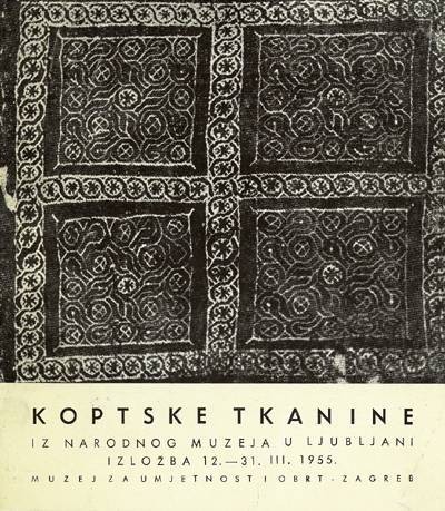 IZL-00021: Koptske tkanine iz Narodnog muzeja u LJubljani