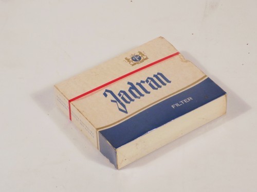 MUO-057775: Jadran filter: kutija cigareta